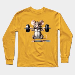 Gym Mouse Long Sleeve T-Shirt